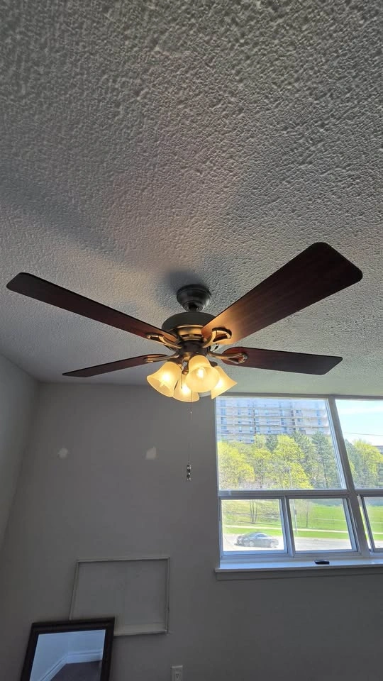 Hunter Ceiling Fan with Lights Dark Bronze Wood Blades - photo 4