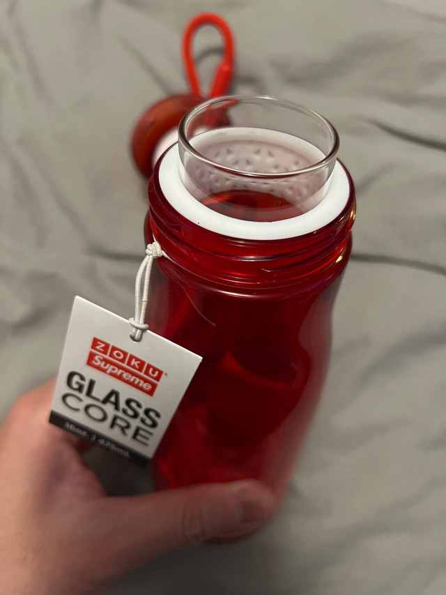 Supreme Zoku Glass Core 16 oz. water Bottle - photo 4