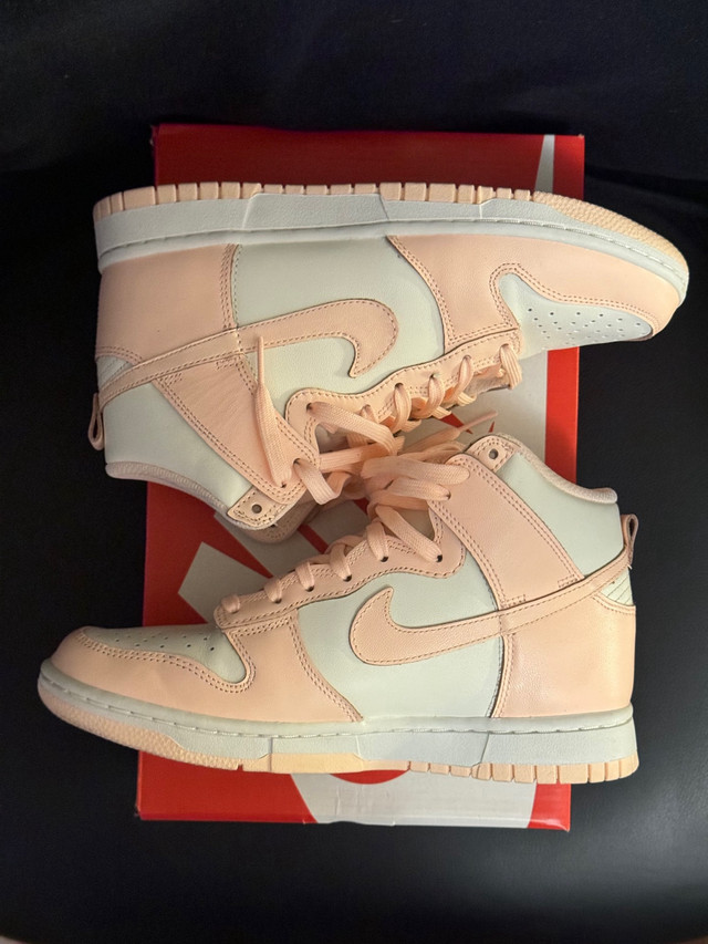 Nike Dunk High Sail Crimson Tint 7.5 - photo 4