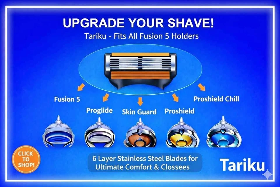 New 6-Blade Razor Cartridges – Cheap Price
