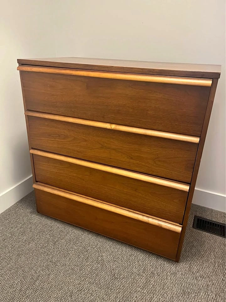 Mid Century Modern style wood dresser