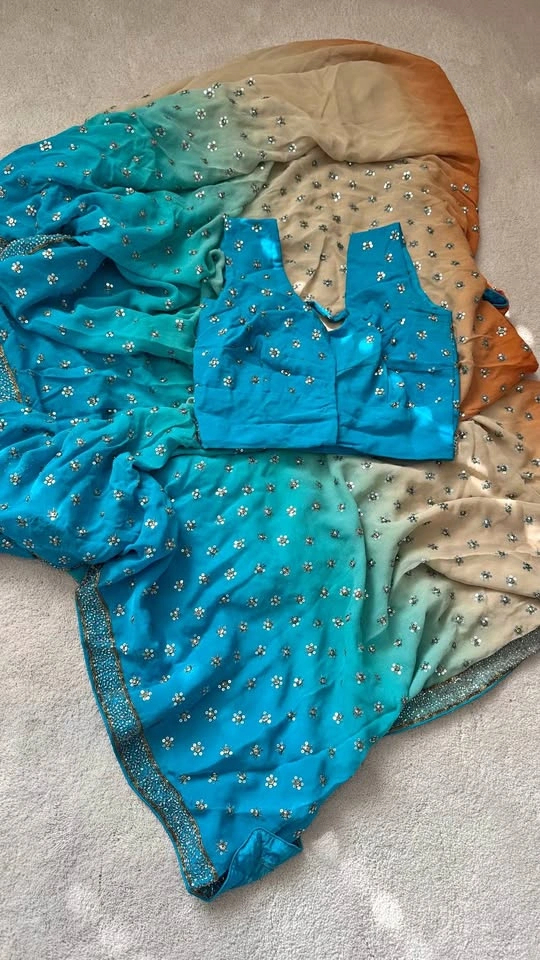 Designer Sari + Blouse