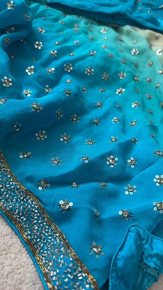 Designer Sari + Blouse - photo 2