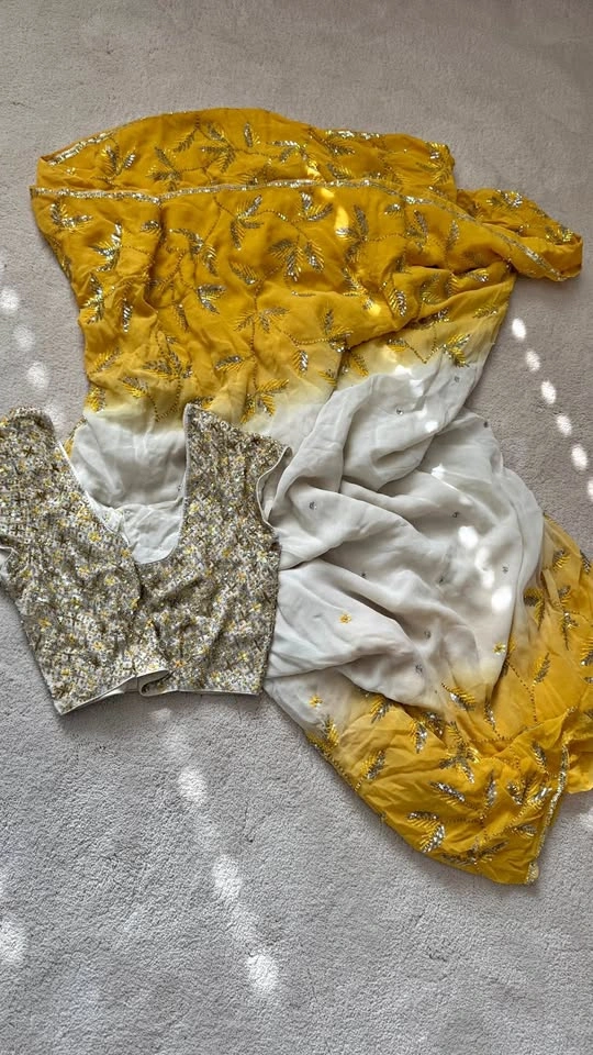 Designer Sari + Blouse