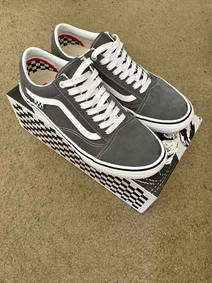 Vans Oldskool Skate (Pewter Grey) - Size 10