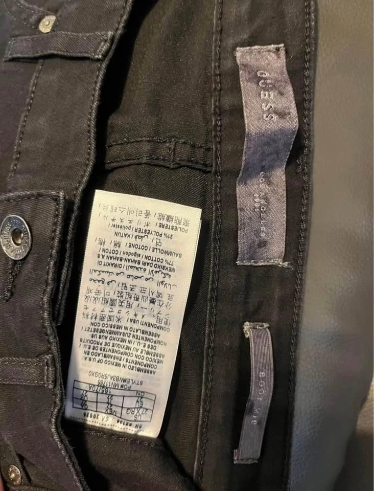 Guess Black Bootcut Jeans Size 27 - photo 3