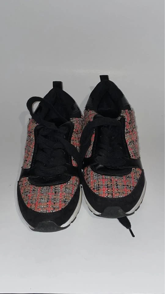 Aldo Women's Tweed Fashion Sneakers - Size 6.5 US / 37 EUR - Bla - photo 2