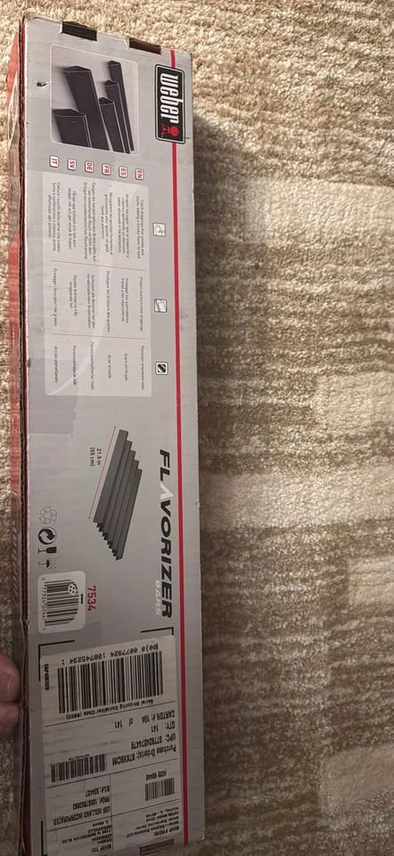 Weber Flavorizer Bars 5-pack 21.5in for Spirit 200/300 Genesis S - photo 2