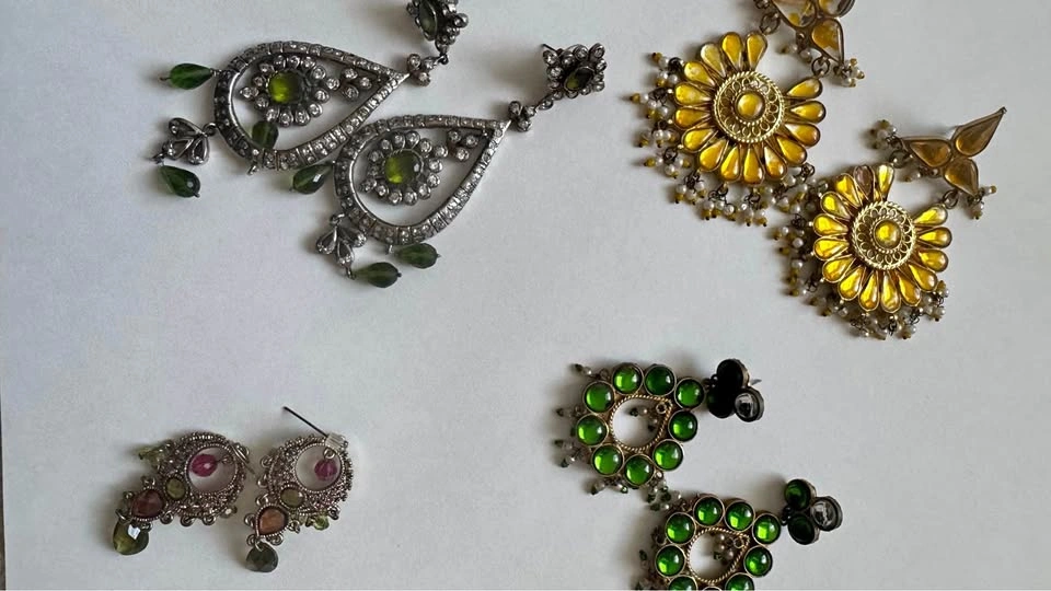 Indian Fashion Jewelry - Earrings