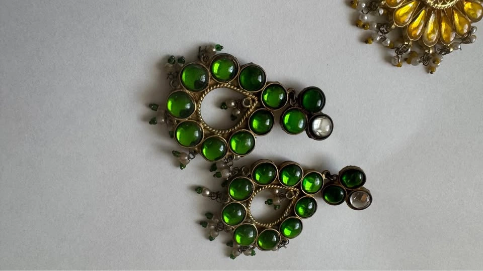Indian Fashion Jewelry - Earrings - photo 4