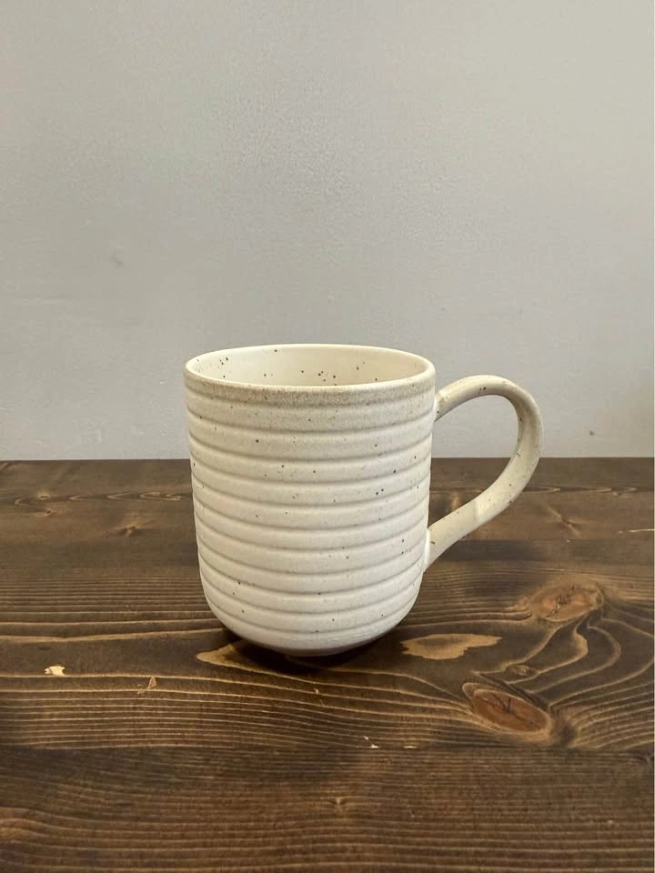 Set of 6 Ceramic Coffee Mugs – Modern Neutral Style - photo 2