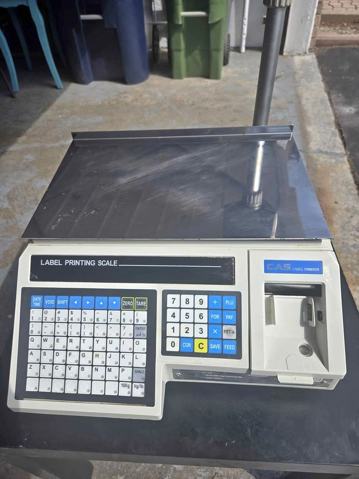 CAS LP-1.6 Commercial Label Printing Scale - Deli/Butcher/Grocer