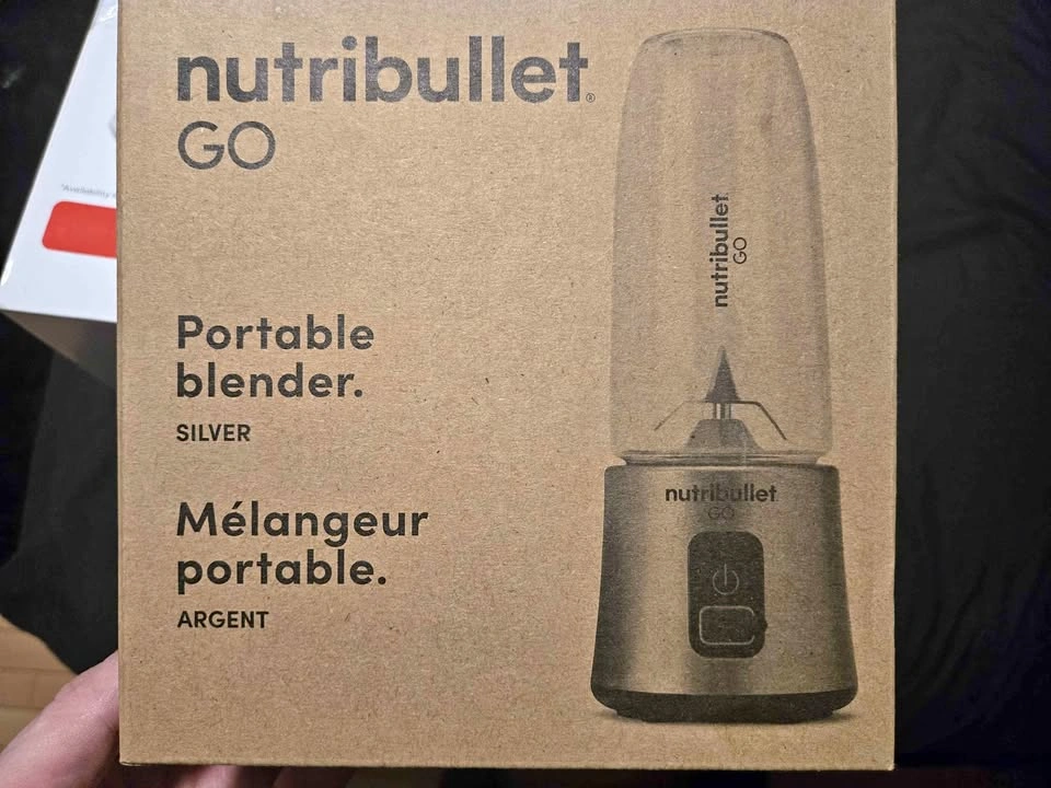 The NutriBullet GO Portable Blender (Silver)