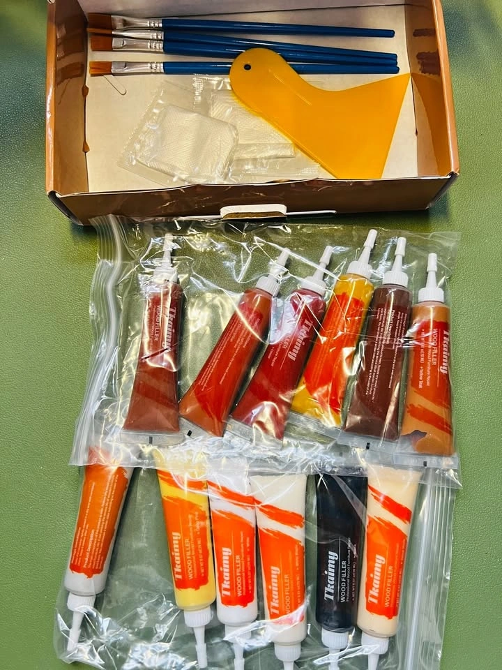 Tkaimy 12 Color Wood Repair Kit