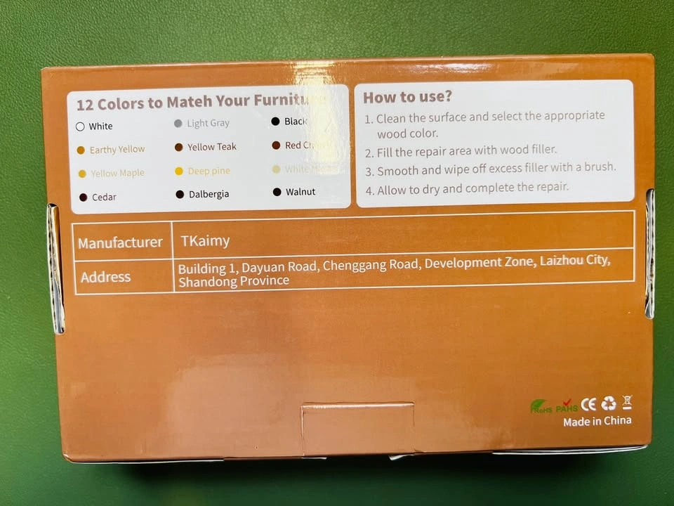 Tkaimy 12 Color Wood Repair Kit - photo 3