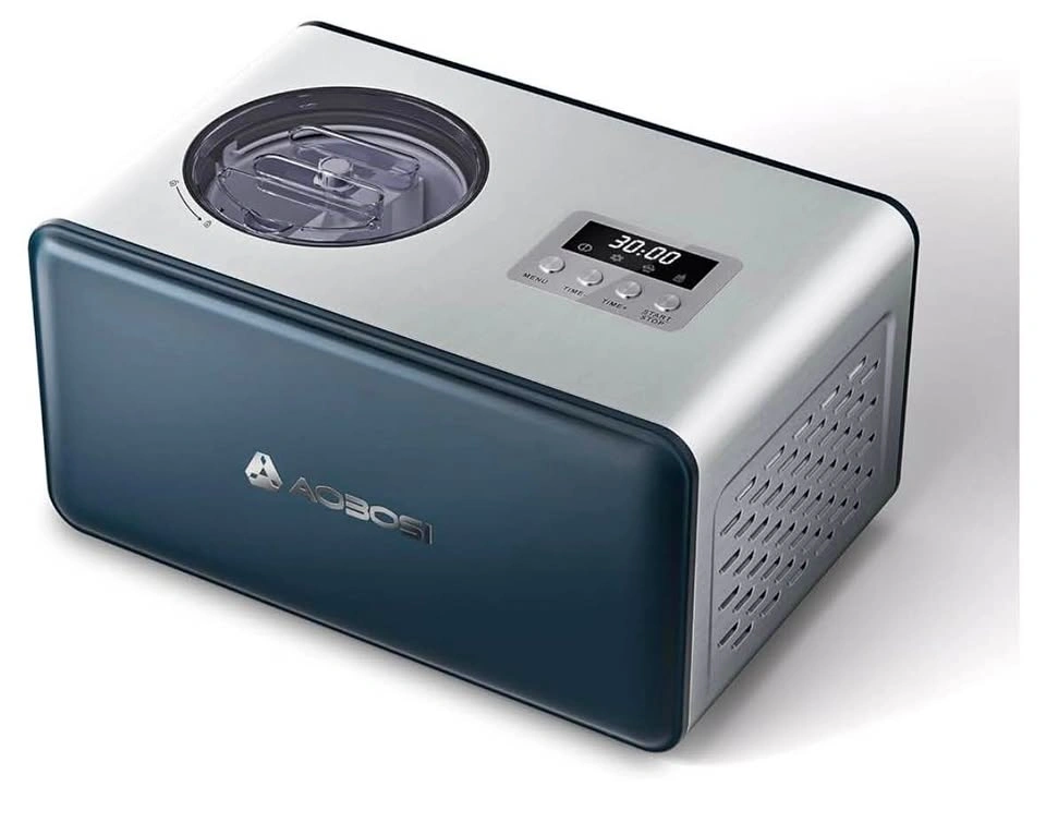 AAOBOSI Ice Cream Maker with Compressor