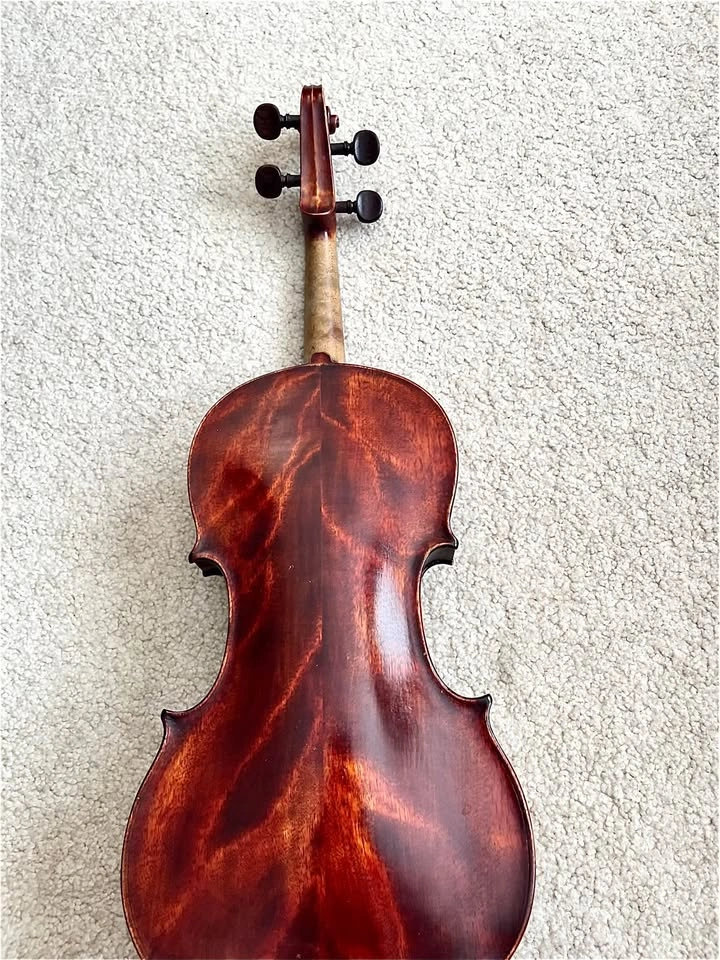 German Made 3/4 Violin from 1900s w/ Bow, Case, Rosin - photo 5