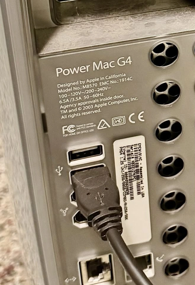 Vintage Apple Power Mac G4 Tower (2003) - Classic - photo 4
