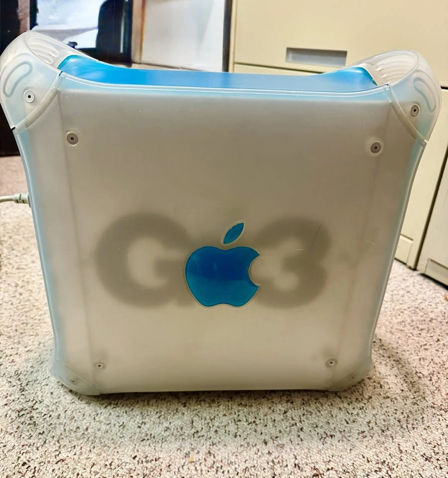 Vintage Apple Power Mac G3 Blue & White Computer 🍏 - photo 2