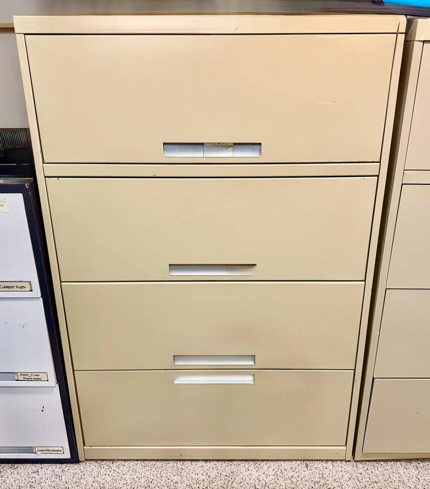 2 Lateral Filing Cabinets – Heavy Duty Office Storage - photo 4