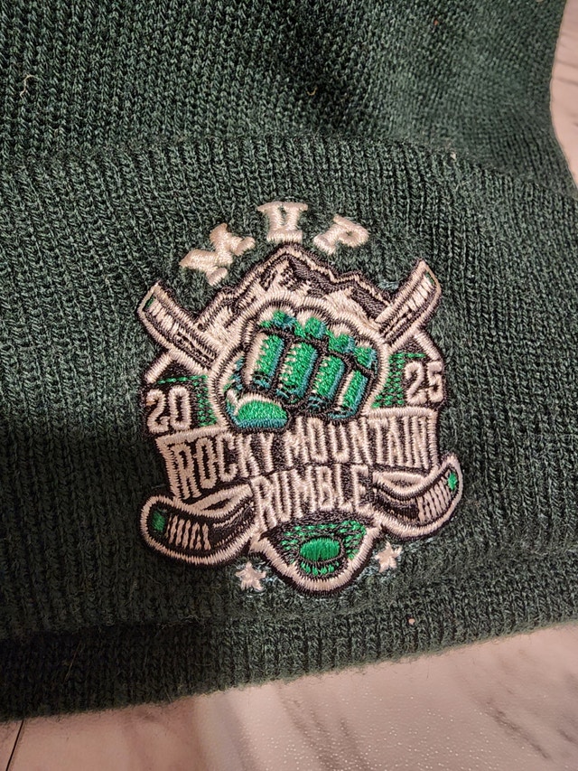 Kids Green Hockey Hat - photo 2