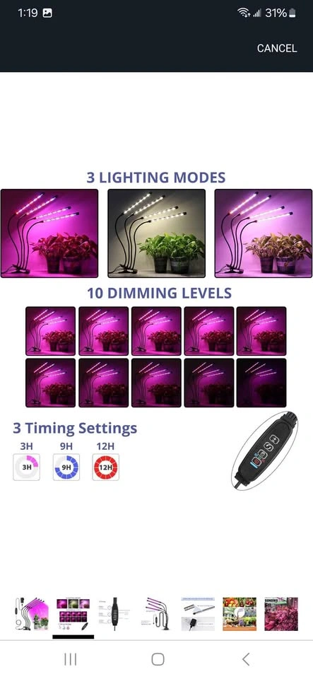 New Plant Grow Light - photo 2