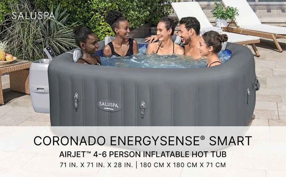 Used Bestway SaluSpa Coronado Inflatable Hot Tub - photo 4