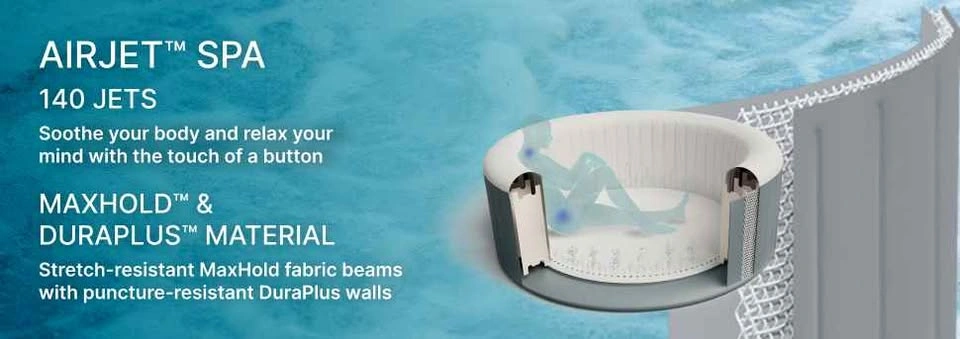 Used Bestway SaluSpa Coronado Inflatable Hot Tub - photo 5