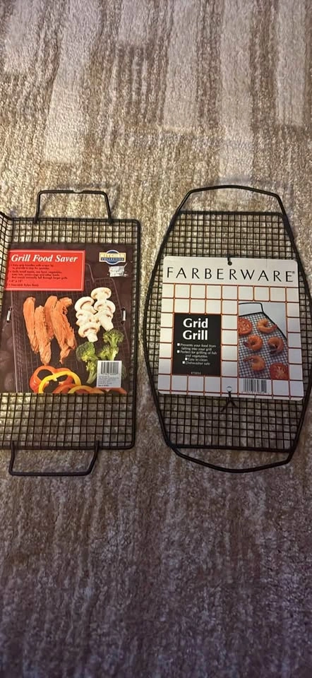 Grill Food Saver & Farberware Grid Grill Baskets
