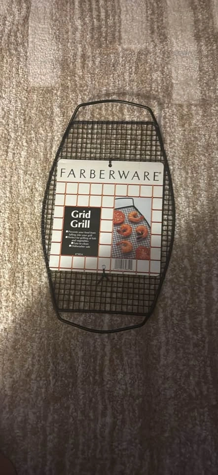 Grill Food Saver & Farberware Grid Grill Baskets - photo 3