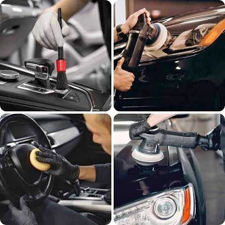 Car interior cleaning