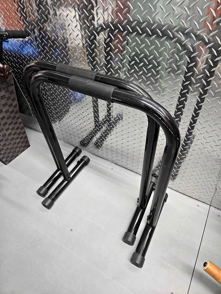 Black Parallel Dip Bars