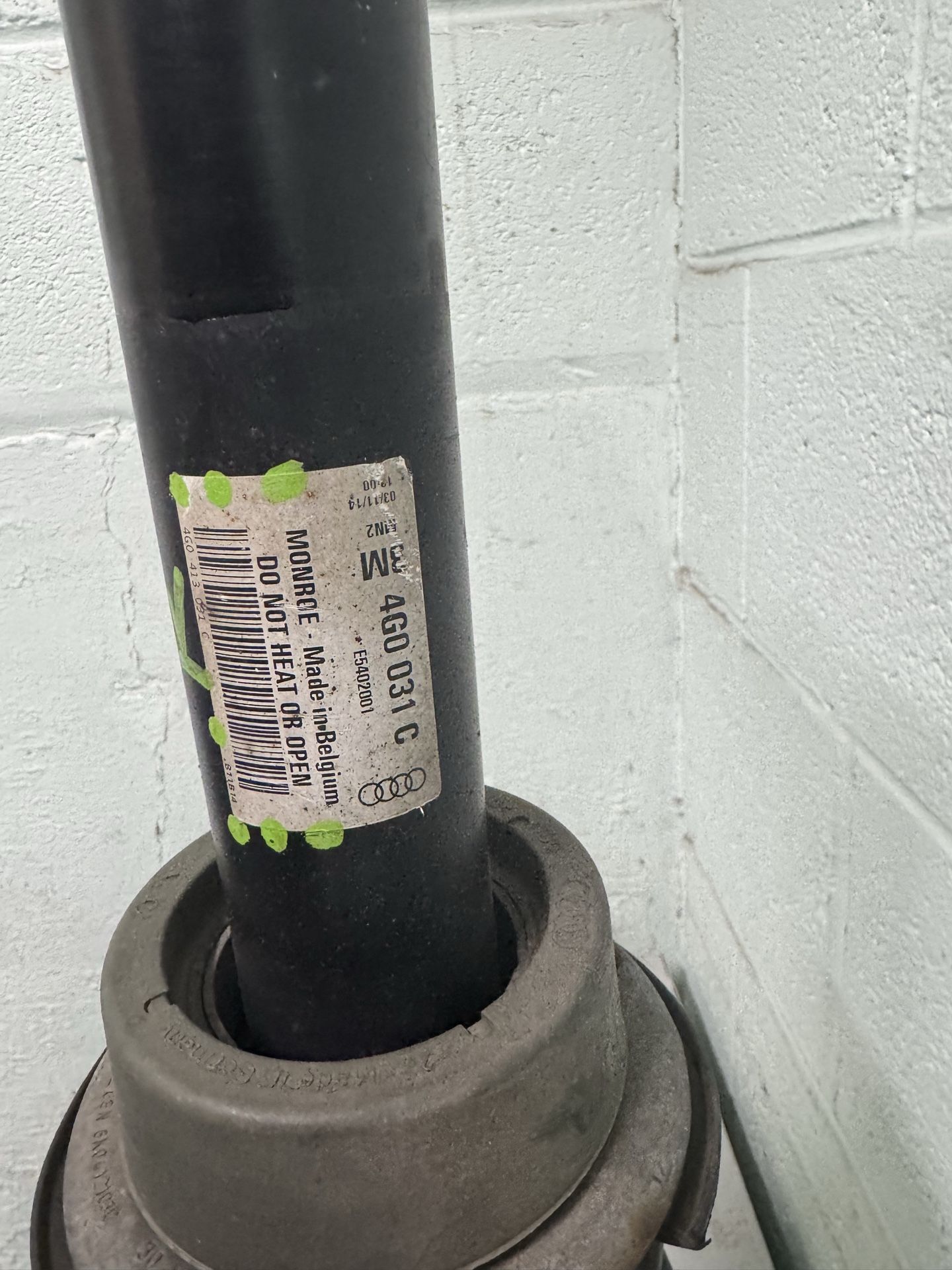 2012-2018 Audi A6 AWD 2.0L Front Right Shock - photo 2