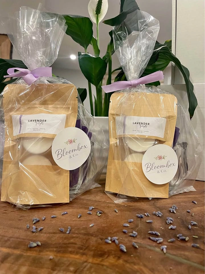 Lavender Tealight Candle Set | Scented Gift