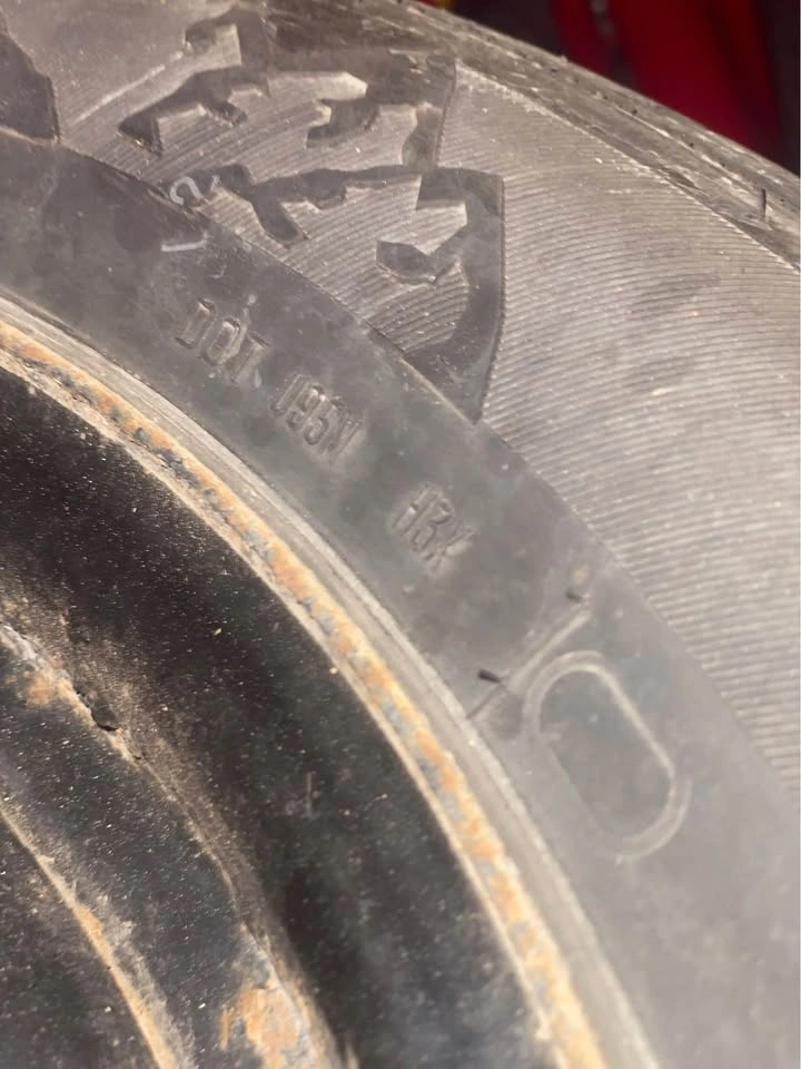 Winter tires on rim - photo 3