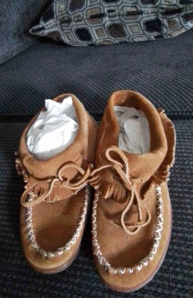 Women Suede Moccasin Shoes