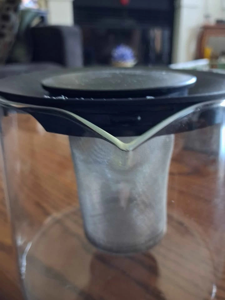 Glass Teapot with Mesh Infuser - photo 2