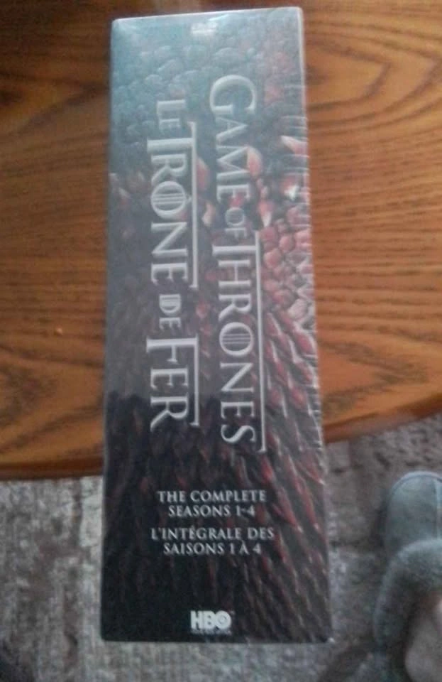 Game of Thrones Seasons 1-4 Complete Box Set New Sealed - photo 2