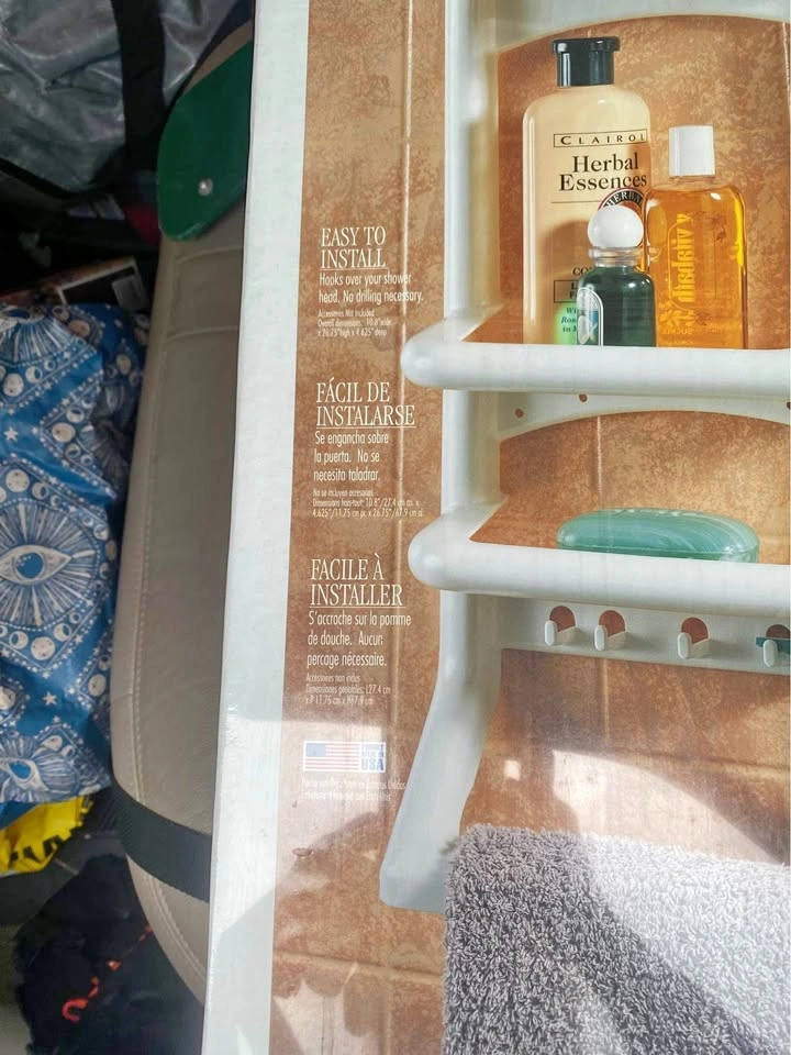 Brand new Hanging shower caddy