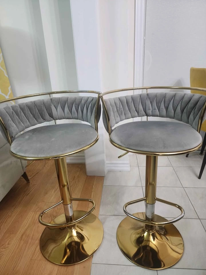 Swivel Adjustable Height Bar Stool - photo 3