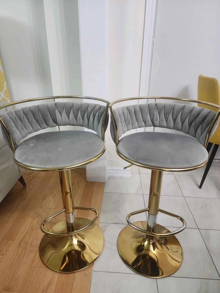 Swivel Adjustable Height Bar Stool - photo 4