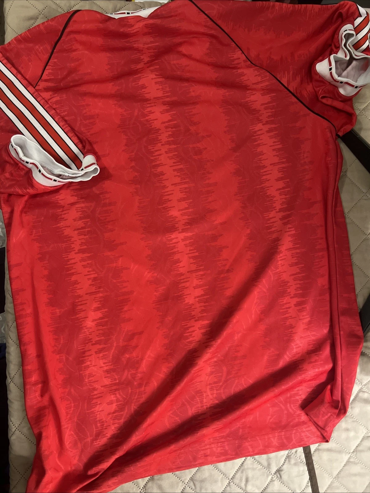 True Vintage 1990/91 Adidas Manchester United Home Jersey Shirt - photo 4