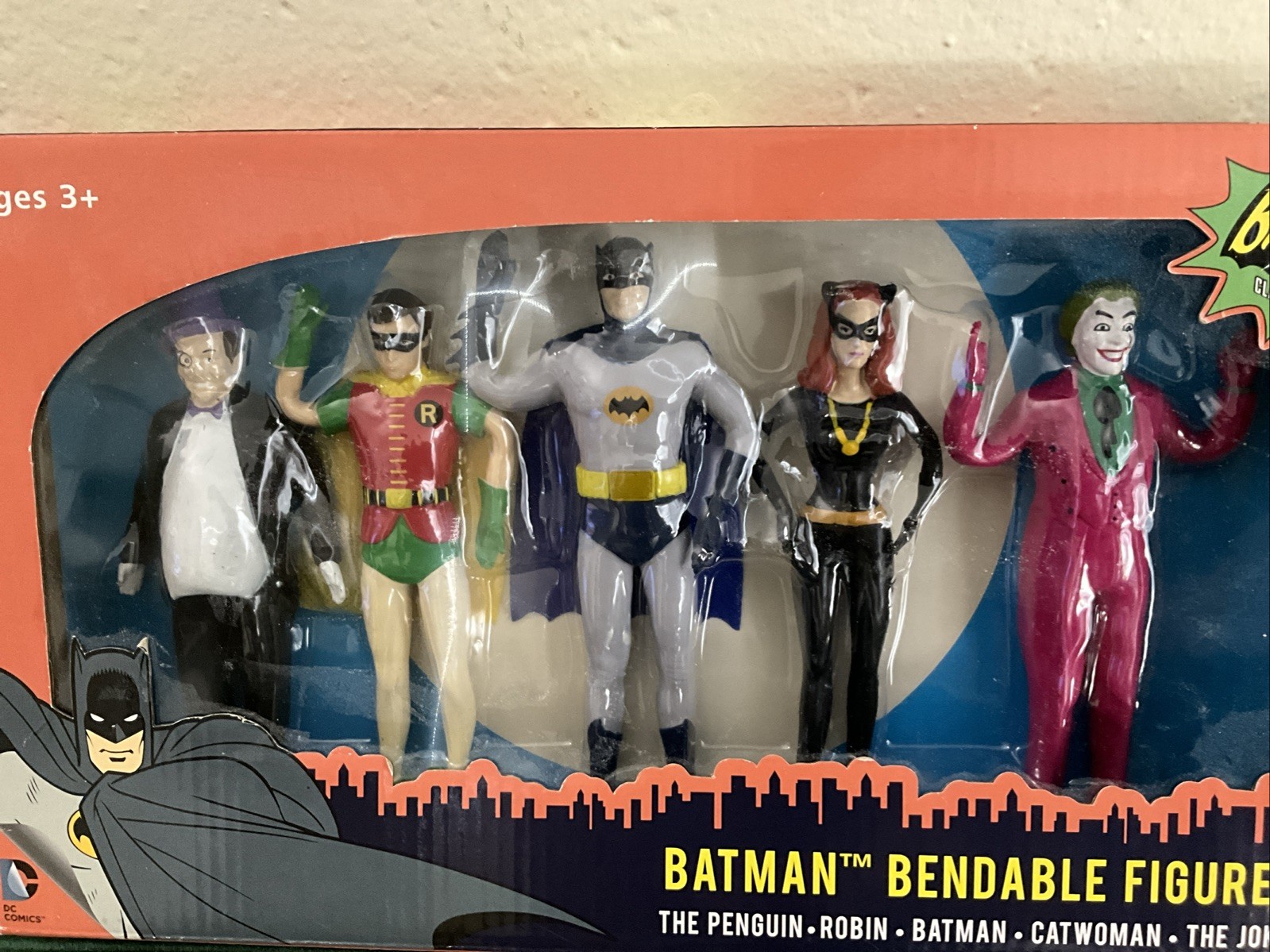 Batman Classic '66 TV Series Bendable Figure Set - Loot Crate DX - photo 2