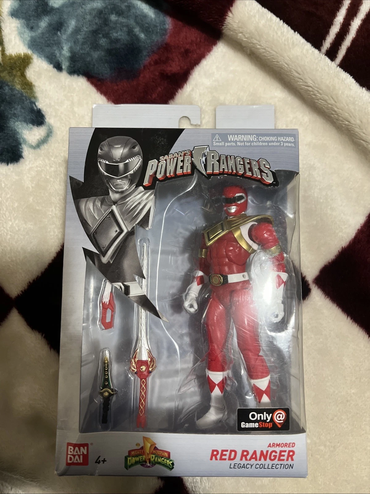 Bandai Power Rangers Legacy Collection Armored Red Ranger GameSt