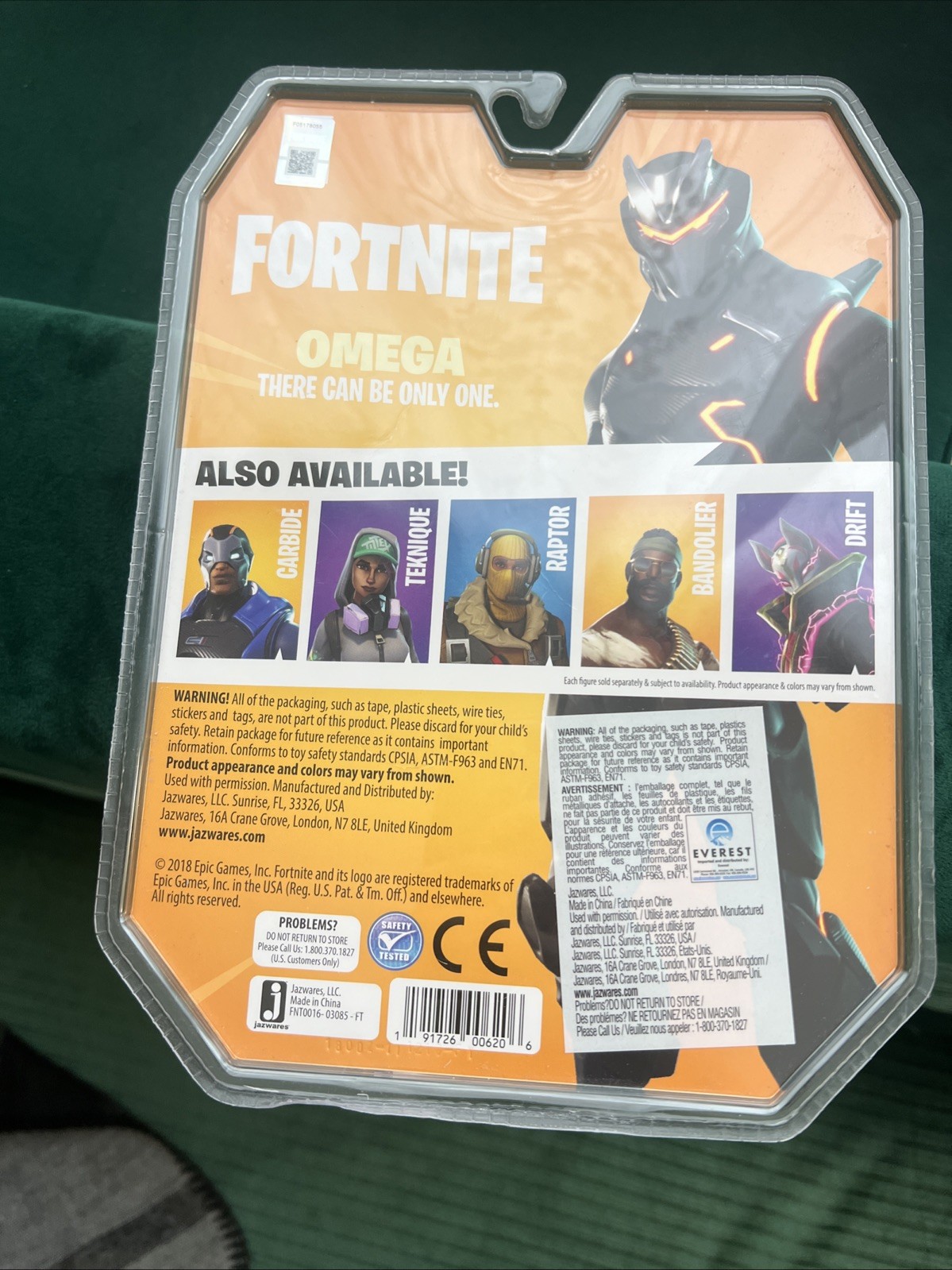 Fortnite Toy Omega Early Game Survival Kit Figure - photo 2