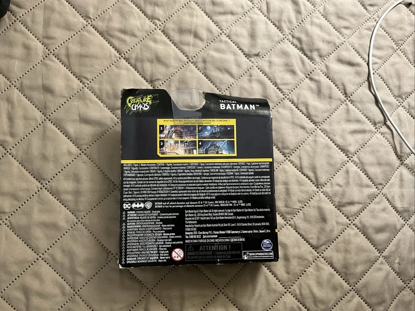 Spin Master DC Batman 4 inch Action Figure - Tactical Batman - photo 2