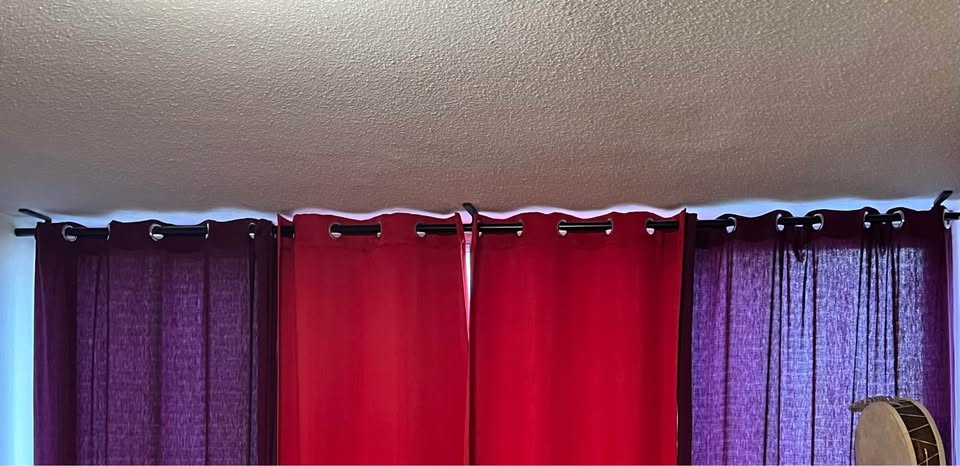 Hugad Curtain Rod (Black) + 3 BETYDLIG Hooks - photo 2