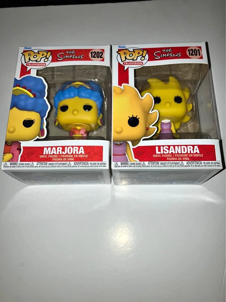 The Simpsons Marj & Lisa Funko Pop Collection (price for each)