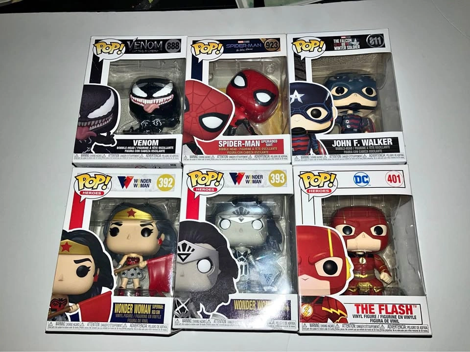 Marvel & DC Funko Pop Collection (Individually Priced)