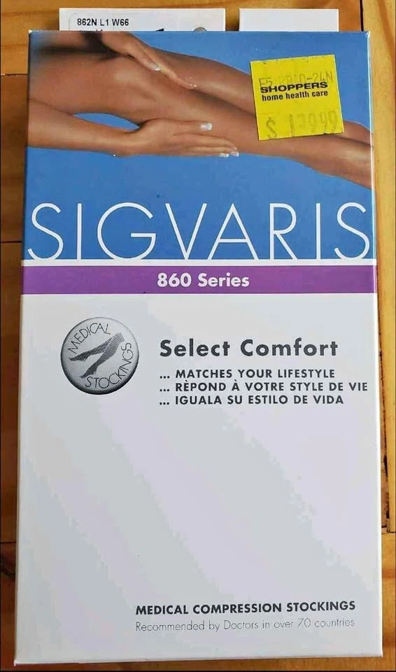Brand New Sigvaris Medical Compression Stockings